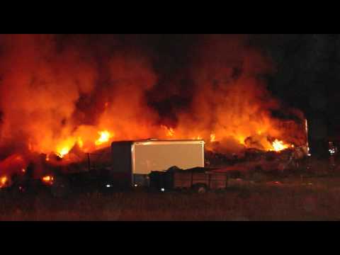 Bemidji Fire Damages Mobile Home - Lakeland News at Ten - August 29, 2011.m4v