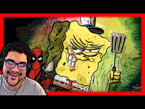 Spongebob vs Deadpool - Cartoon Beatbox Battles (REACTION)