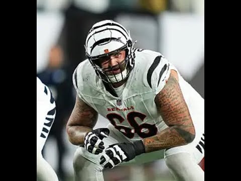 Bengals OG Dalton Risner Finishing Downfield With Great Effort