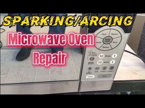 SPARKING/ARCING MICROWAVE OVEN REPAIR