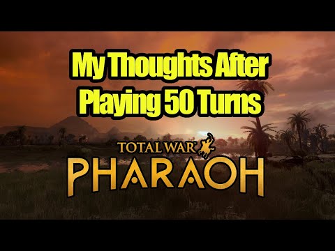 First Look - Total War Pharaoh Campaign - First 50 Turns Ramesses - Exclusive Reveal