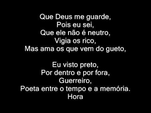 Racionais Mc's - Negro Drama (Letras)