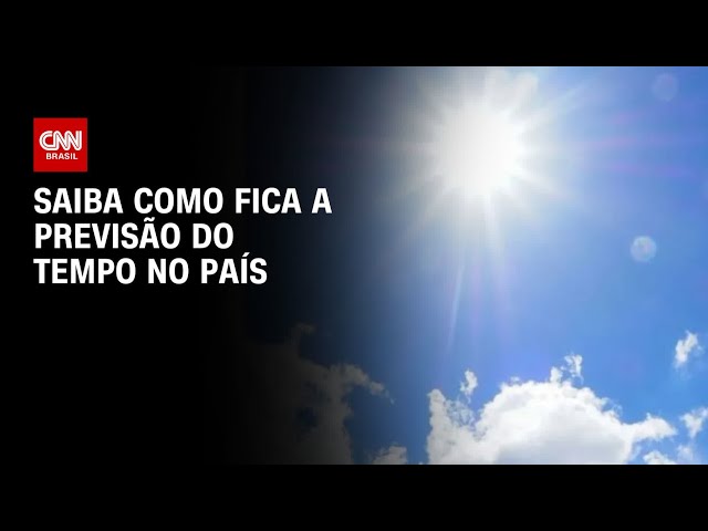 Frente fria deve avançar pelo país e amenizar temperaturas a partir de domingo (28) | CNN NOVO DIA