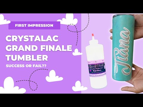 First time using Crystalac Grand Finale and Spin it Pro | Was it a success?