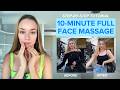 10 Minute Full Face Massage Step By Step Tutorial Beautyhacks
