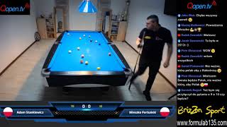Ćwierćfinał: Mieszko Fortuński - Adam Stankiewicz - Turniej Formuła B 1-3-5 PRO q24q.pl