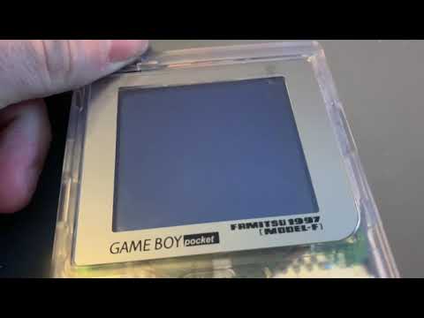 GameBoy Pocket LED Backlight Bivert Famitsu Themed Mod