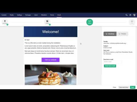 Teaser: Newsletter Studio v3 for Umbraco 8