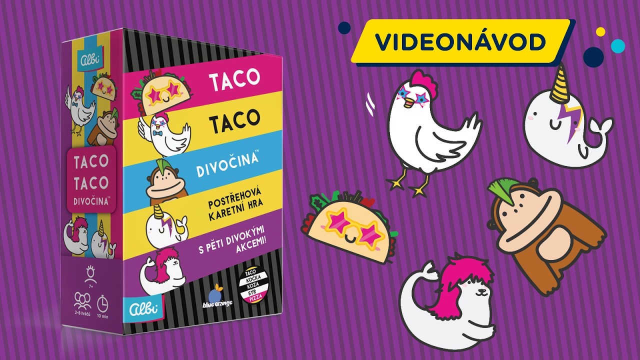 Taco, taco, divočina - videonávod
