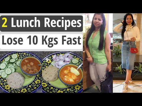2 Lunch Recipes for Weight Loss | Lunch Recipes In Hindi | How To Lose Weight Fast | Fat to Fab Video