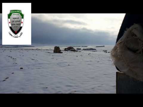 استهداف آليات النظام داخل مستودعات الوقود بصاروخ فاغوت من قبل كتيبة شهداء مهين