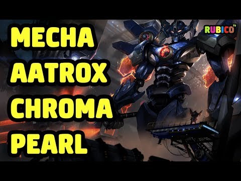 MECHA AATROX CHROMA PEARL SKIN SPOTLIGHT - LEAGUE OF LEGENDS