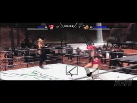 Rumble Roses XX Xbox 360 Gameplay - Grapple happy