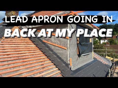 Installing The Lead Front Apron And Soakers To My Dormer **WORKING ON MY OWN HOUSE**    (EPISODE 3)