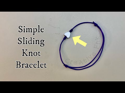 Adjustable bracelet with beaded detail 🪢