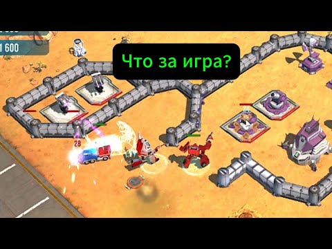 Обзор за 1 мин: 'Transformers Earth Wars' Что за игра? (казуальная стратегия)