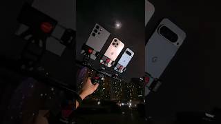 Whose MOON Is BETTER ❓- iPhone 16 Pro Max vs S24 Ultra vs Pixel 9 Pro XL MOON Zoom Test 🔥💥, #shorts