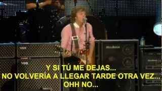 Paul McCartney- Ive Got A Feeling (Zocalo,Mex) Subtitulada Español