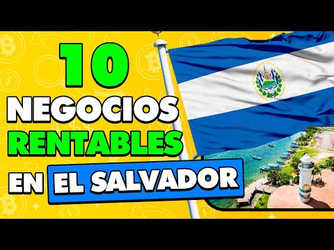 ✅ 10 Ideas de NEGOCIOS RENTABLES en EL SALVADOR con Poco Dinero 🤑