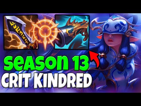 I Made the Enemy Team Not Exist With This CRIT Kindred Build! (onhits still better)