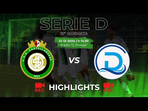 HIGHLIGHTS  Castellanzese 1-1 Desenzano - Serie D 2024/2025 - 19ª giornata