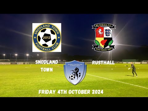 GROUNDHOP UK SCEFL WEEKEND - Snodland Town 0-3 Rusthall 04/10/2024