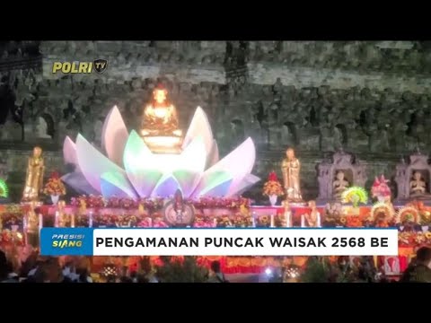 POLRESTA MAGELANG PENGAMANAN PUNCAK WAISAK