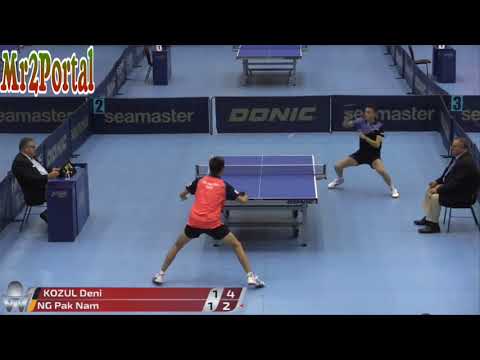 Table Tennis Austria Open 2017 - Deni Kozul Vs Ng Pak Nam -