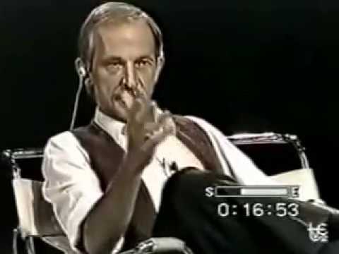 Masterclass by Albert Hofmann, discoverer of LSD, with Escohotado, Dragó and Savater in attendance