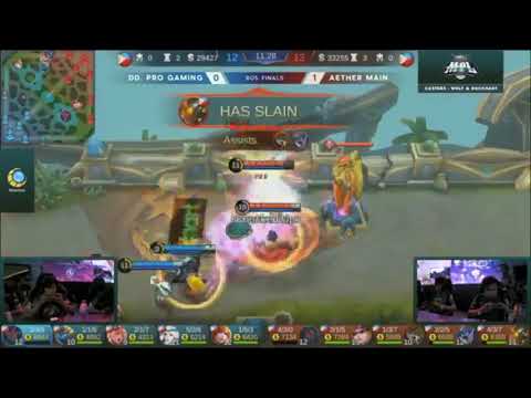 Watch Aether Main vs DD Pro Gaming Final Game in MLBB MPL