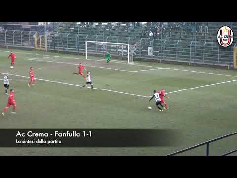 AC CREMA vs FANFULLA 1-1 (13/01/2019) - La sintesi della partita