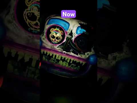 DJ Music Man before and after in Fnaf Security Breach and Help Wanted 2