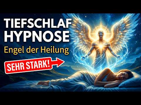 ACHTUNG: SEHR STARK! 🌙 Tiefschlaf Hypnose 🕊️ Engel der Heilung (Innere Reinigung)