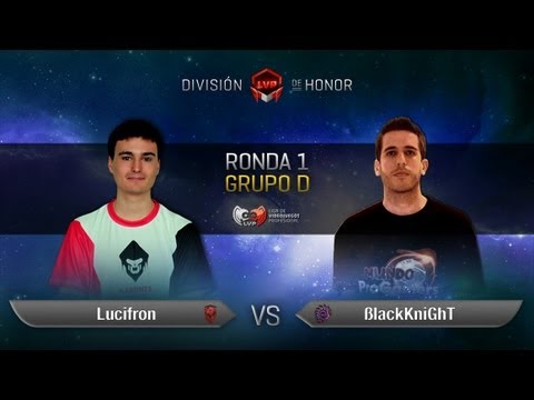 Lucifron vs BlackKniGhT - #SC2Honor LVPes Grupo D