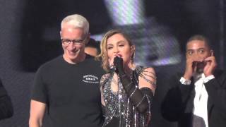Madonna - Unapologetic Bitch - with Anderson Cooper! (9/19/15)