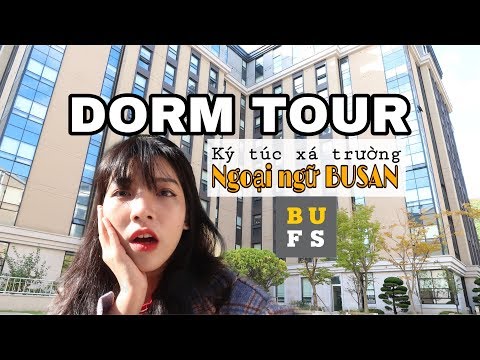 Tham quan KTX trường Ngoại ngữ Busan | DORM TOUR | Du học Hàn Quốc | Korean Dorm Tour