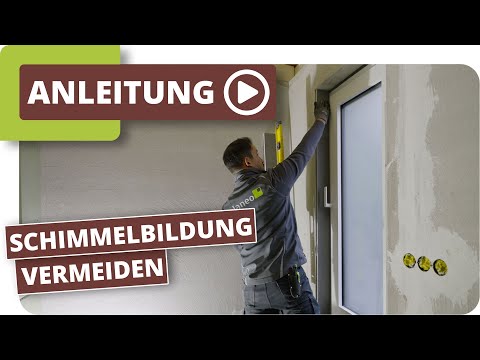 Schimmel in den Fensternischen verhindern