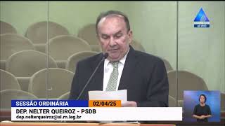 NELTER QUEIROZ EMITE PESAR PELO FALECIMENTO DO SR. JOAQUIM SANTIAGO