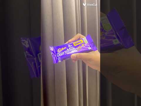 Dairy milk crackle🥰❤️#shortvideo #chocoate #asmrcandy #asmr