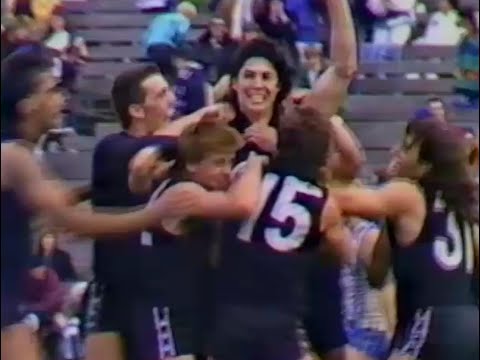 Last 3 mins of the 1987 Rd22 Carl Vs North thriller.