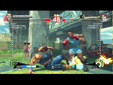 USFIV~ Balrog (Baoh7) vs.  T.Hawk (toro1006t) HD