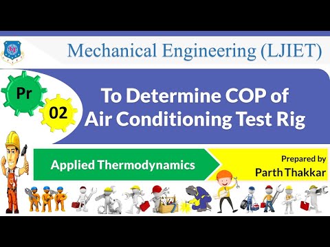 P 01 To Find COP of Vapour Compression Refrigeration System Applied Thermodynamics Mechanical