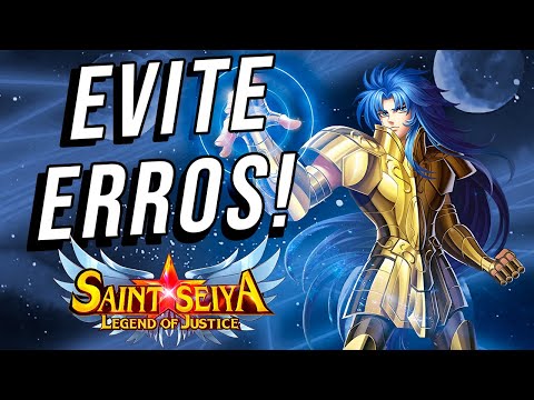 Saint Seiya Lendas da Justiça - Evite ERROS comuns! Dicas Importantes!