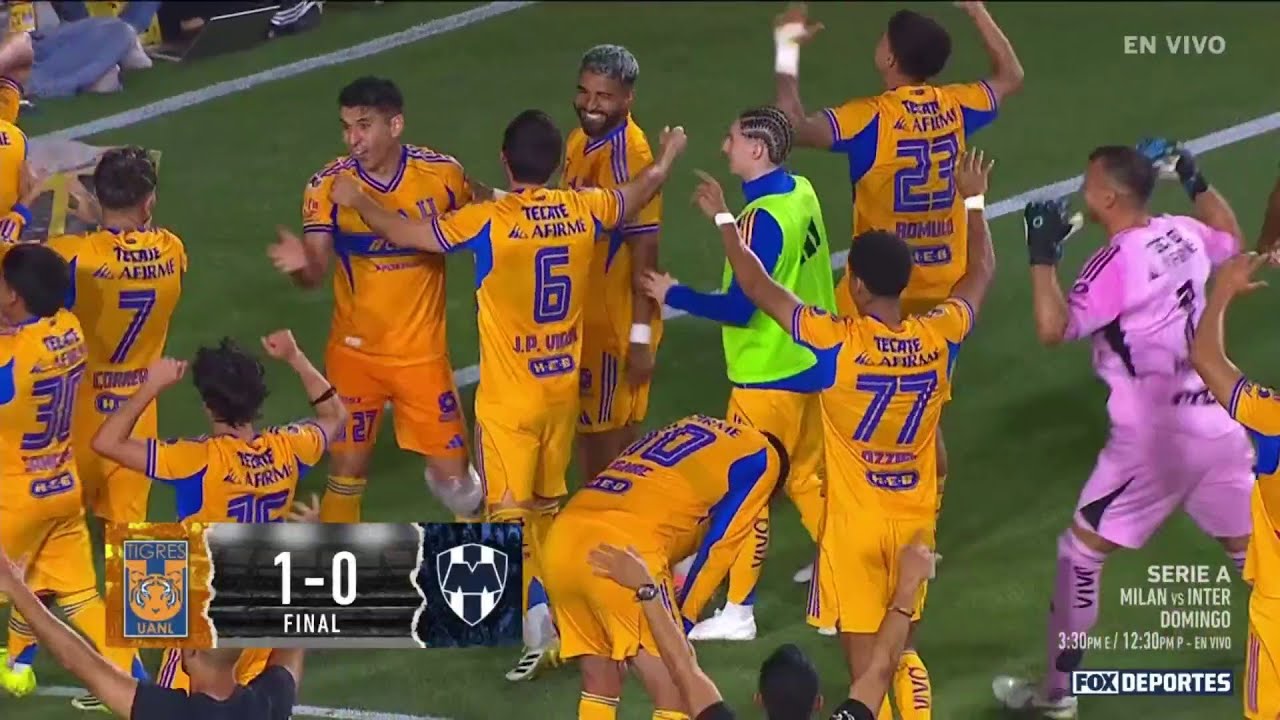 🐯😤💪 LA LEY DE GIGNAC | Tigres 1-0 Rayados | HIGHLIGHTS | Clásico Regio | Fecha 10 | Liga MX