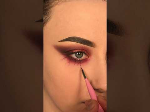 easy vampire makeup🧛🏻‍♀️