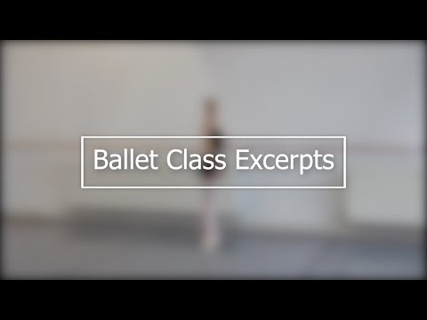 Diana Zinchenko   Ballet Class Excerpts