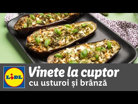 , title : 'Vinete la cuptor cu usturoi si branza • reteta Bucataria Lidl'