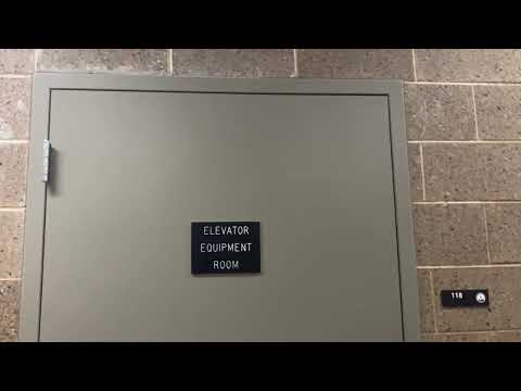 (Epic Motor) Machine room of MEI freight elevator at UWSP NOFC building
