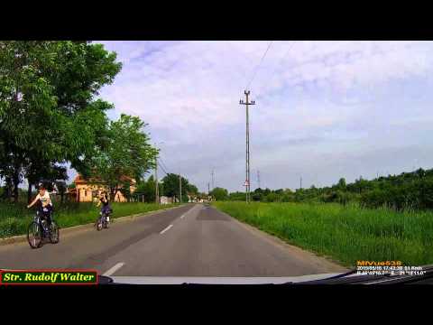Driving in Timişoara:  Bd. Eroilor (Abator) - Plopi district. (Timelapse 2x)