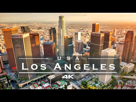 Los Angeles, USA 🇺🇸 - by drone [4K] Video